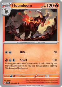Houndoom - 008/064 (008/064) [SV: Shrouded Fable]