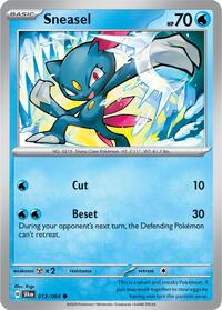 Sneasel (013/064) [SV: Shrouded Fable]