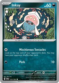 Inkay (033/064) [SV: Shrouded Fable]