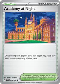 Academy at Night (054/064) [SV: Shrouded Fable]
