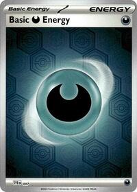 Basic Darkness Energy (Reverse Holofoil) (7) [SV: Shrouded Fable]