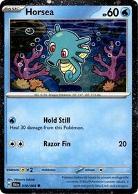 Horsea - 010/064 (Cosmos Holo) (010/064) [Miscellaneous Cards & Products]