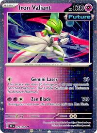 Iron Valiant - 079/162 (Cosmos Holo) (079/162) [Miscellaneous Cards & Products]