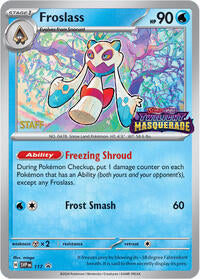 Froslass (Prerelease) [Staff] (117) [SV: Scarlet & Violet Promo Cards]