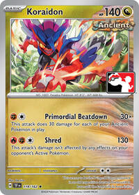Koraidon (119/162) [Prize Pack Series Cards]
