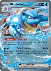 Blastoise ex (030/142) [SV07: Stellar Crown]