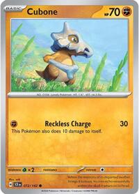 Cubone (072/142) [SV07: Stellar Crown]