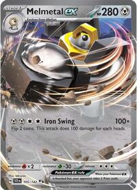 Melmetal ex (105/142) [SV07: Stellar Crown]