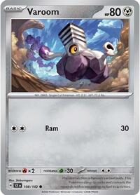 Varoom (108/142) [SV07: Stellar Crown]