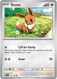 Eevee (113/142) [SV07: Stellar Crown]