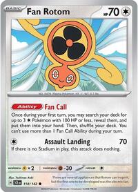 Fan Rotom (118/142) [SV07: Stellar Crown]
