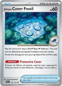 Antique Cover Fossil (129/142) [SV07: Stellar Crown]
