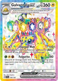 Galvantula ex - 159/142 (159/142) [SV07: Stellar Crown]