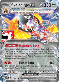 Skeledirge ex (137/182) [Prize Pack Series Cards]