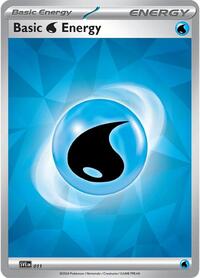 Basic Water Energy - 011 (011) [SVE: Scarlet & Violet Energies]