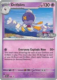 Drifblim - 135 (Prerelease) [Staff] (135) [SV: Scarlet & Violet Promo Cards]