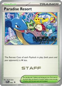 Paradise Resort (World Championships 2023) [Staff] (045) [SV: Scarlet & Violet Promo Cards]