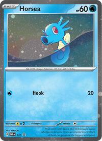 Horsea (Cosmo Holo) (137) [SV: Scarlet & Violet Promo Cards]