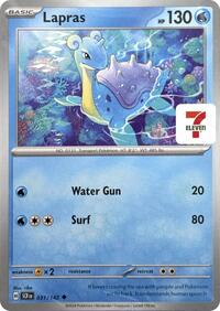 Lapras (7-Eleven Promo) (031/142) [Miscellaneous Cards & Products]