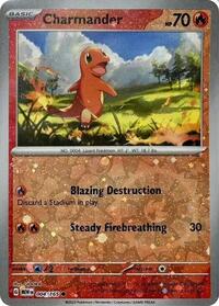 Charmander - 004/165 (Reverse Cosmos Holo) (Costco Exclusive) (004/165) [Miscellaneous Cards & Products]
