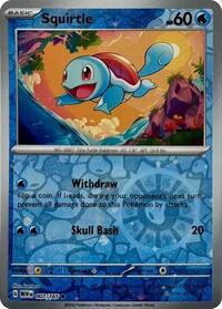 Squirtle - 007/165 (Reverse Cosmos Holo) (Costco Exclusive) (007/165) [Miscellaneous Cards & Products]