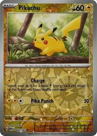 Pikachu - 025/165 (Reverse Cosmos Holo) (Costco Exclusive) (025/165) [Miscellaneous Cards & Products]