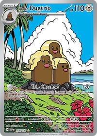Alolan Dugtrio (208/191) [SV08: Surging Sparks]