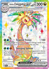 Alolan Exeggutor ex (225/191) [SV08: Surging Sparks]