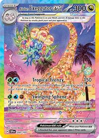 Alolan Exeggutor ex (242/191) [SV08: Surging Sparks]