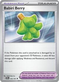 Babiri Berry (163/191) [SV08: Surging Sparks]