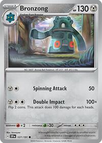 Bronzong (127/191) [SV08: Surging Sparks]