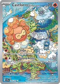 Castform Sunny Form (195/191) [SV08: Surging Sparks]