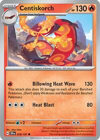 Centiskorch (028/191) [SV08: Surging Sparks]