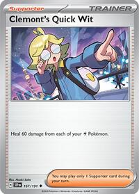 Clemont's Quick Wit (167/191) [SV08: Surging Sparks]