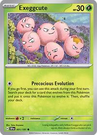 Exeggcute - 001/191 (001/191) [SV08: Surging Sparks]