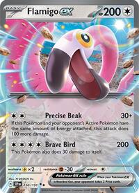 Flamigo ex (160/191) [SV08: Surging Sparks]