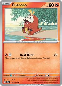 Fuecoco (029/191) [SV08: Surging Sparks]
