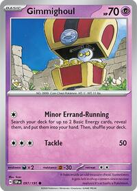 Gimmighoul (097/191) [SV08: Surging Sparks]