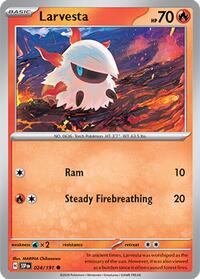 Larvesta (024/191) [SV08: Surging Sparks]