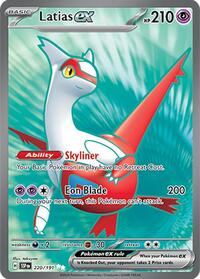 Latias ex (220/191) [SV08: Surging Sparks]