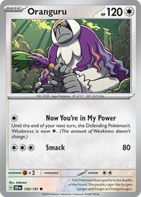 Oranguru (156/191) [SV08: Surging Sparks]