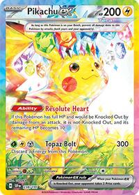 Pikachu ex (238/191) [SV08: Surging Sparks]