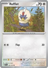 Rufflet (152/191) [SV08: Surging Sparks]