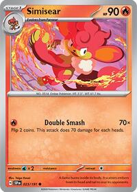 Simisear (023/191) [SV08: Surging Sparks]