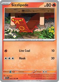 Sizzlipede (027/191) [SV08: Surging Sparks]