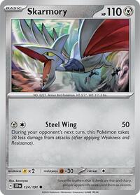 Skarmory (124/191) [SV08: Surging Sparks]