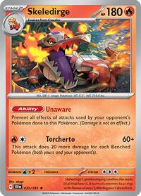 Skeledirge (031/191) [SV08: Surging Sparks]