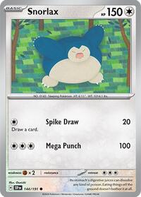 Snorlax (144/191) [SV08: Surging Sparks]