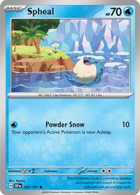 Spheal (043/191) [SV08: Surging Sparks]
