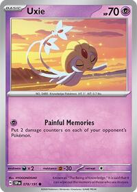 Uxie (078/191) [SV08: Surging Sparks]